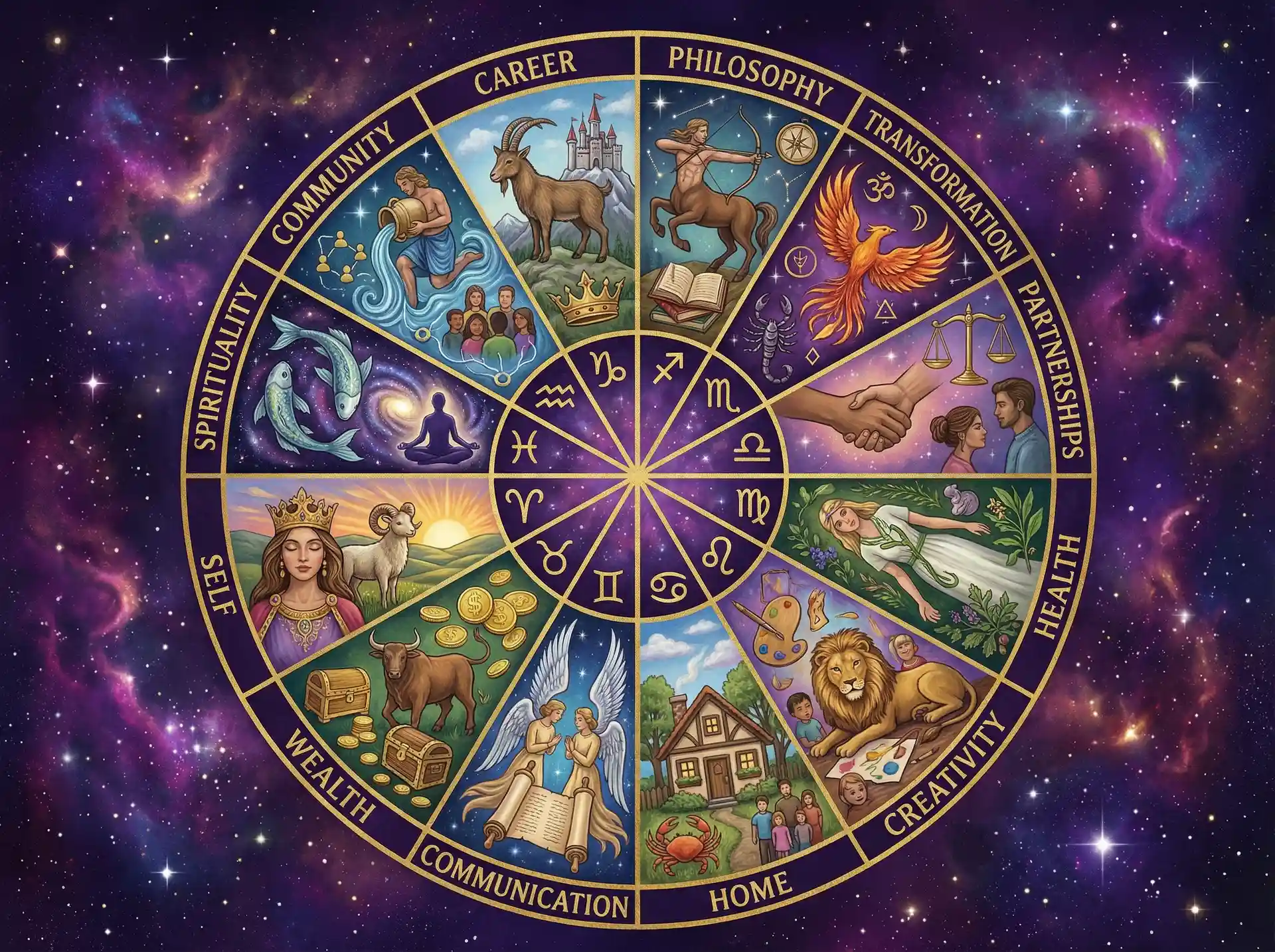 十二宫位解析 - 香帅传奇全集 | 占星学知识